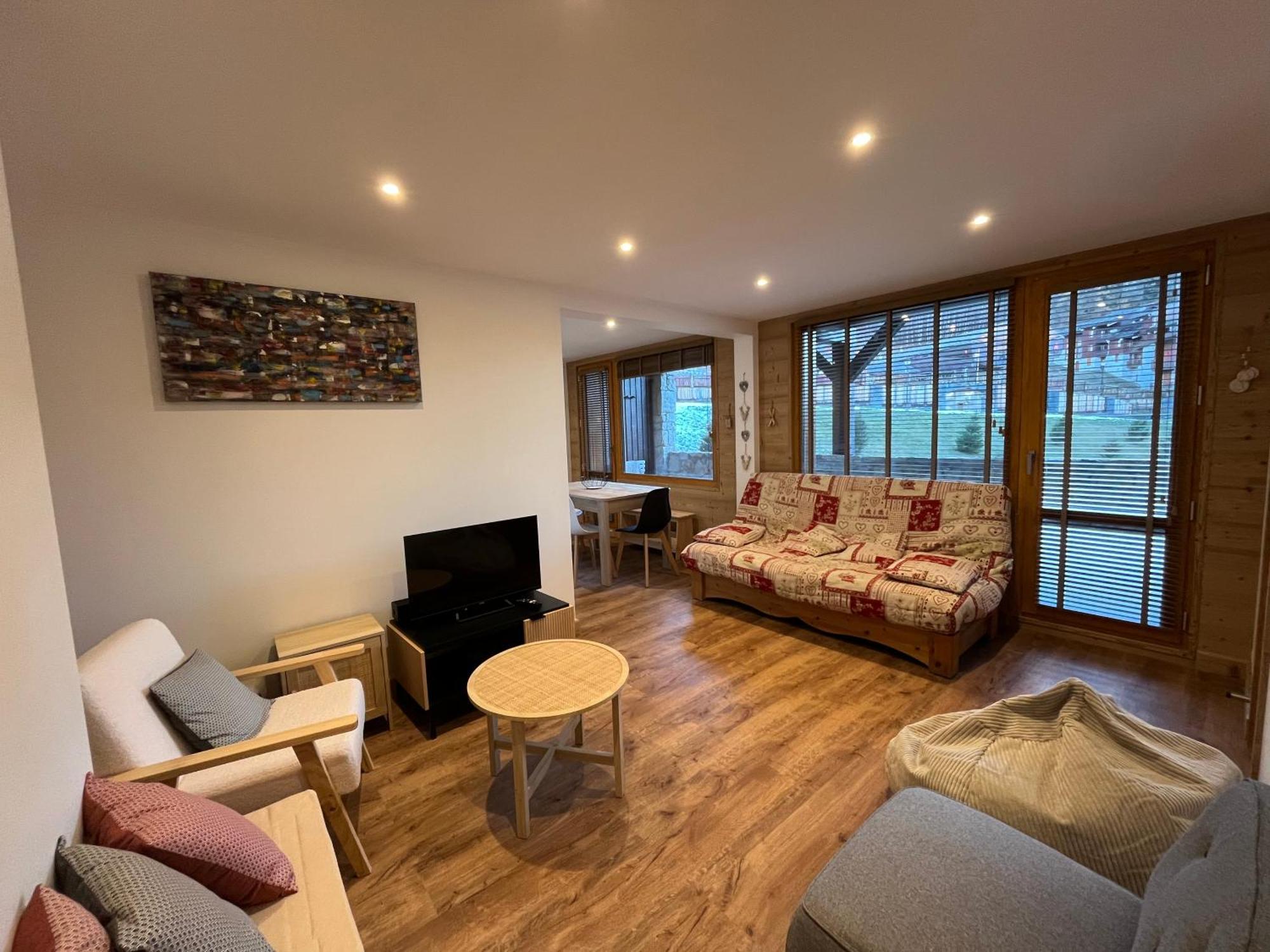 Apartmán 4P Au Pied Des Pistes, Refait A Neuf, La Plagne, Avec Wifi Exteriér fotografie